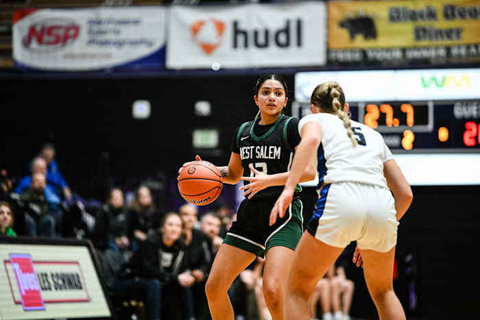 South Medford West Salem 6A Oregon girls basketball quarterfinal Naji Saker -37